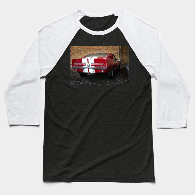 Shelby GT500 Baseball T-Shirt by hottehue